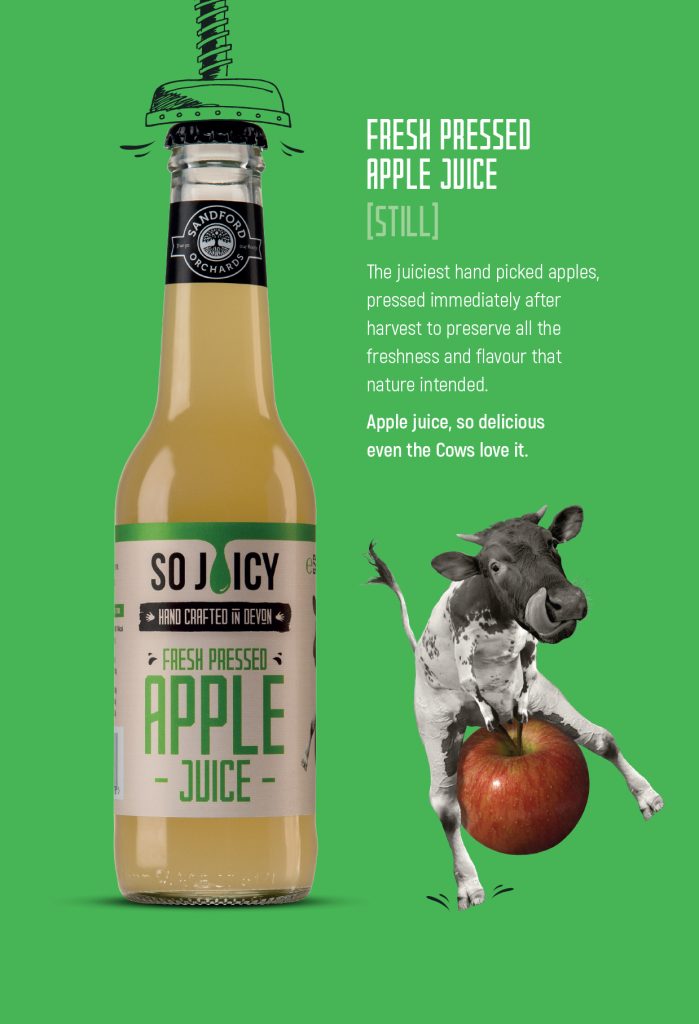 Apple Juice Packaging Design