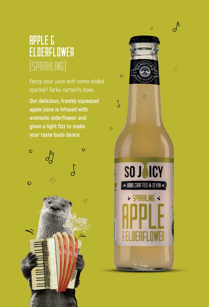 Apple & ElderFlower Packaging Design